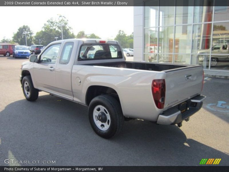  2009 Colorado Extended Cab 4x4 Silver Birch Metallic