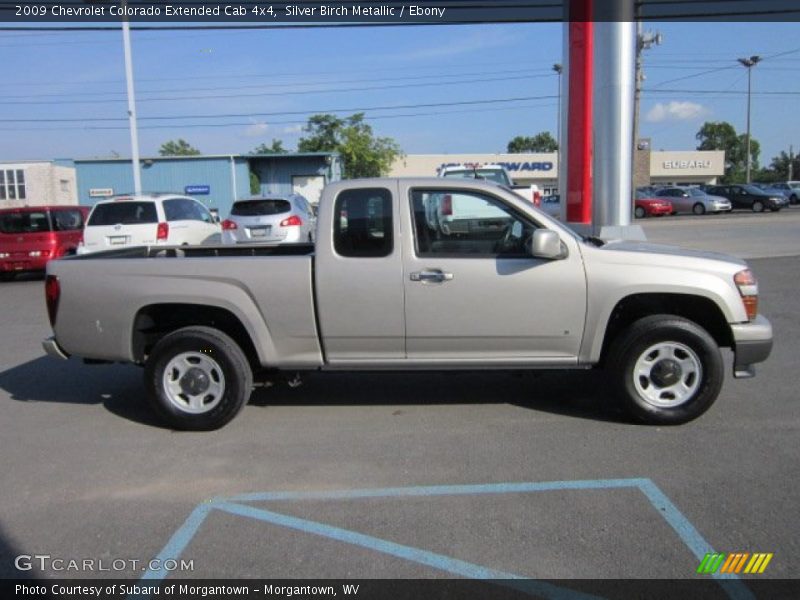  2009 Colorado Extended Cab 4x4 Silver Birch Metallic