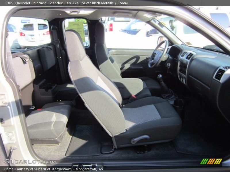 Silver Birch Metallic / Ebony 2009 Chevrolet Colorado Extended Cab 4x4