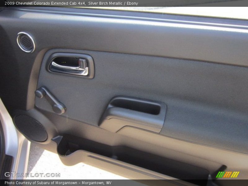 Silver Birch Metallic / Ebony 2009 Chevrolet Colorado Extended Cab 4x4