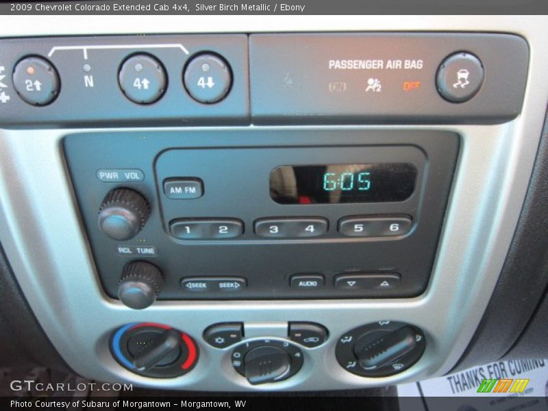 Audio System of 2009 Colorado Extended Cab 4x4