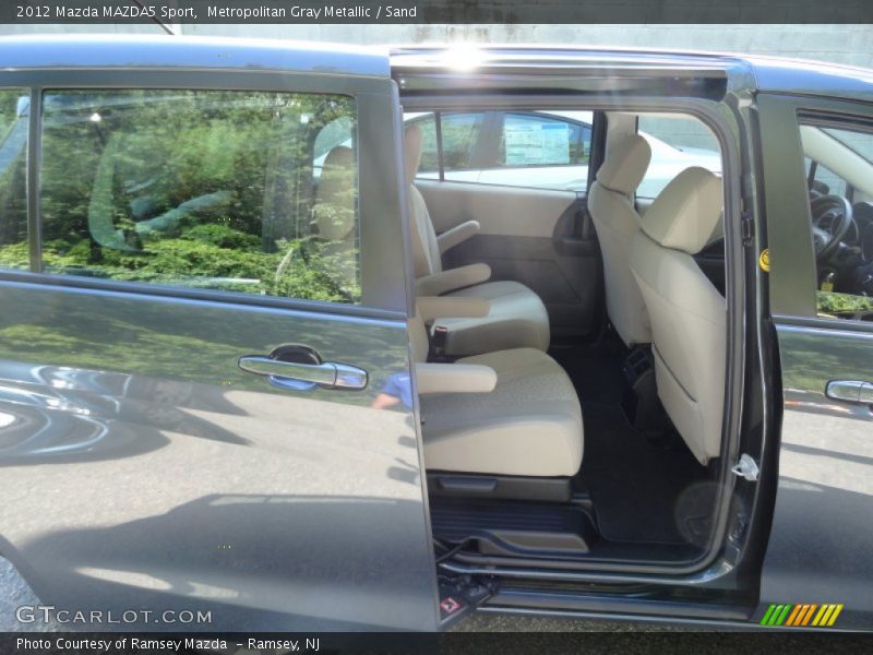 Metropolitan Gray Metallic / Sand 2012 Mazda MAZDA5 Sport