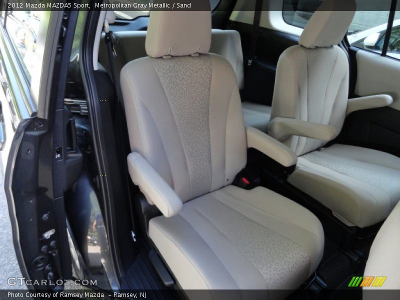  2012 MAZDA5 Sport Sand Interior