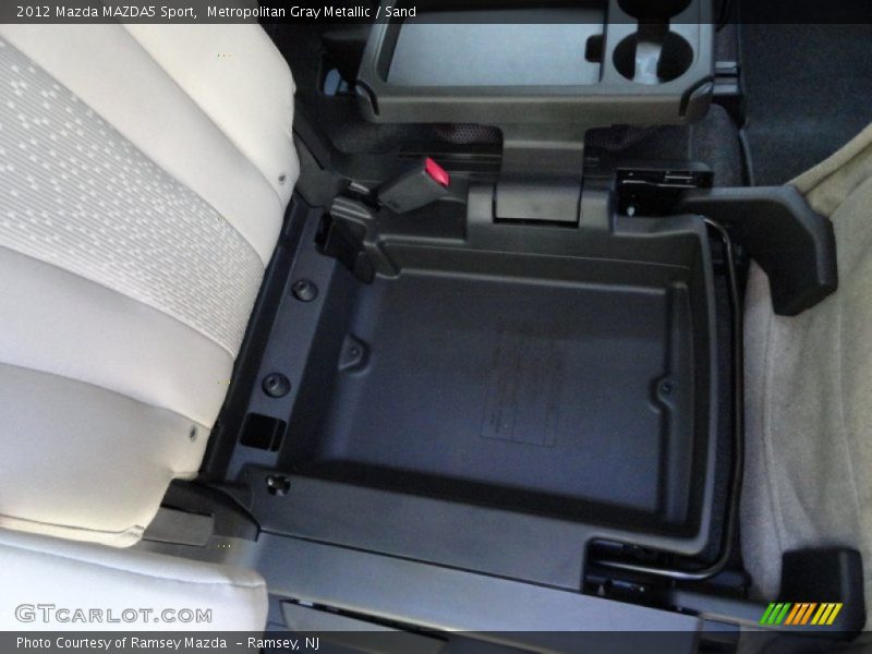 Metropolitan Gray Metallic / Sand 2012 Mazda MAZDA5 Sport