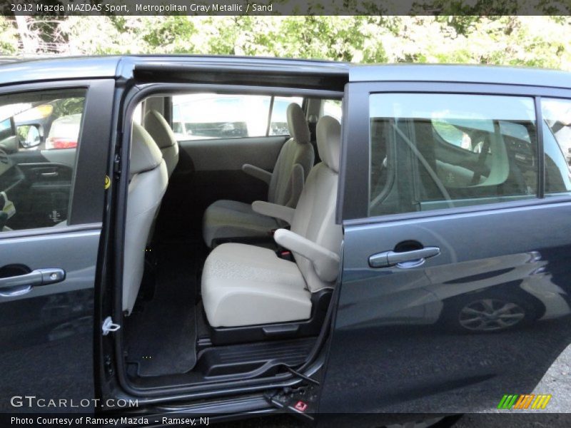  2012 MAZDA5 Sport Sand Interior