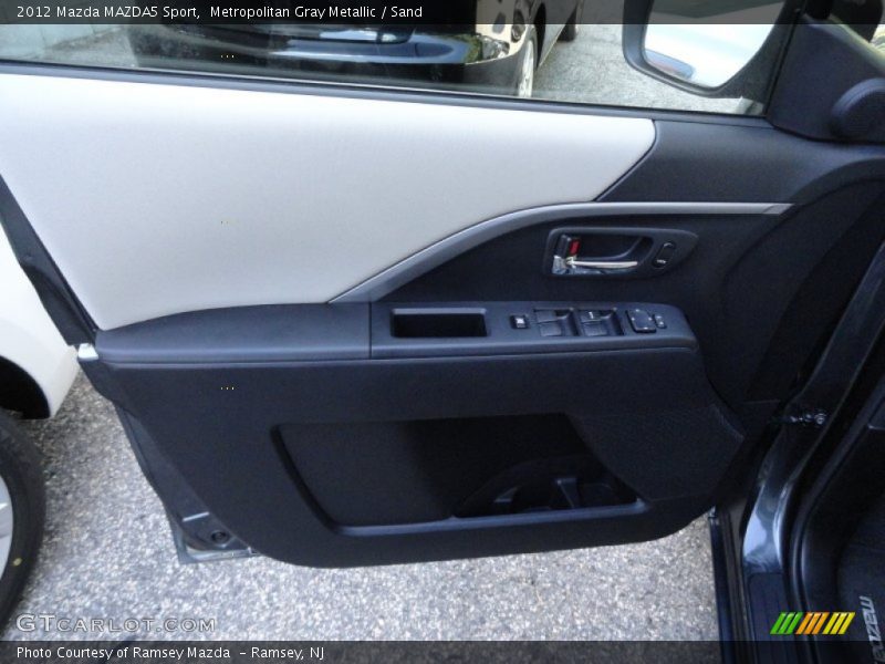 Door Panel of 2012 MAZDA5 Sport