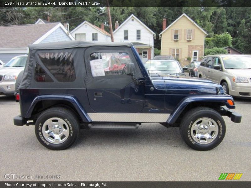  1997 Wrangler SE 4x4 Dark Blue Pearl