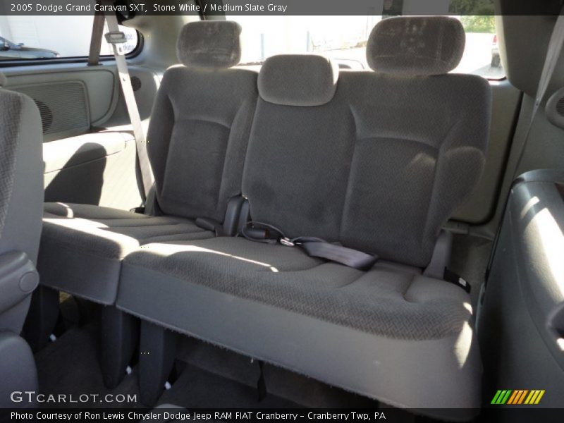 Stone White / Medium Slate Gray 2005 Dodge Grand Caravan SXT