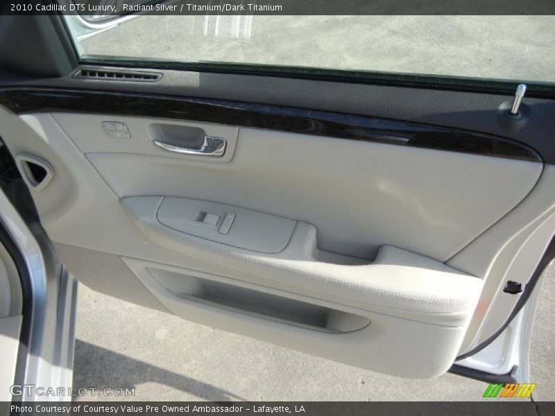 Radiant Silver / Titanium/Dark Titanium 2010 Cadillac DTS Luxury