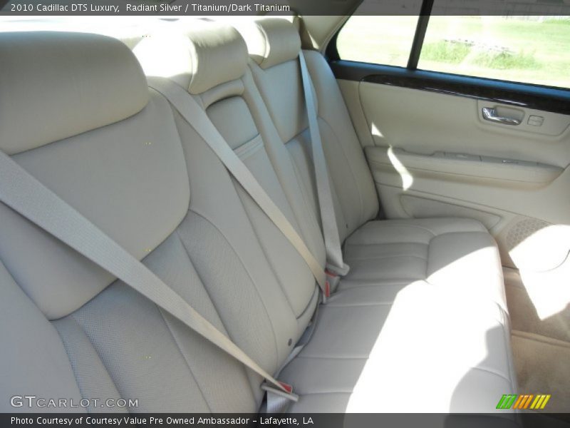 Radiant Silver / Titanium/Dark Titanium 2010 Cadillac DTS Luxury
