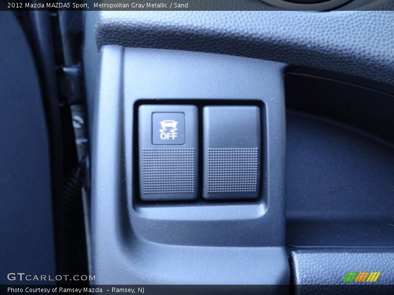 Metropolitan Gray Metallic / Sand 2012 Mazda MAZDA5 Sport