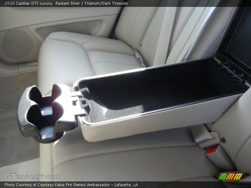 Radiant Silver / Titanium/Dark Titanium 2010 Cadillac DTS Luxury