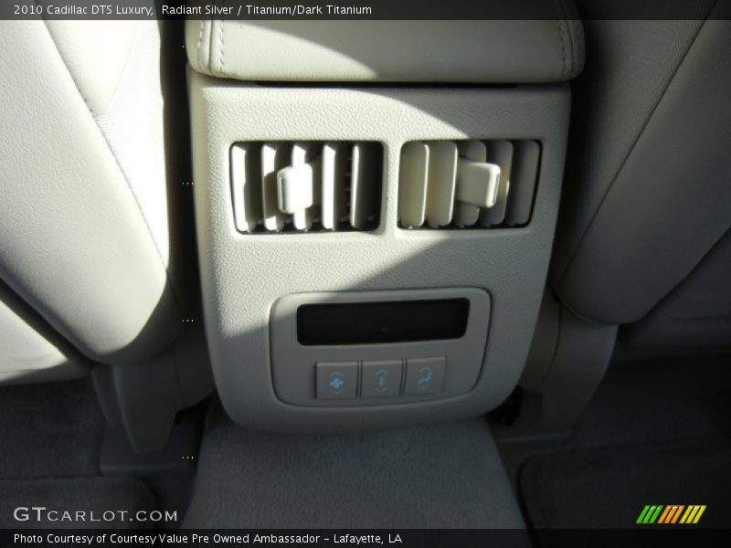 Radiant Silver / Titanium/Dark Titanium 2010 Cadillac DTS Luxury