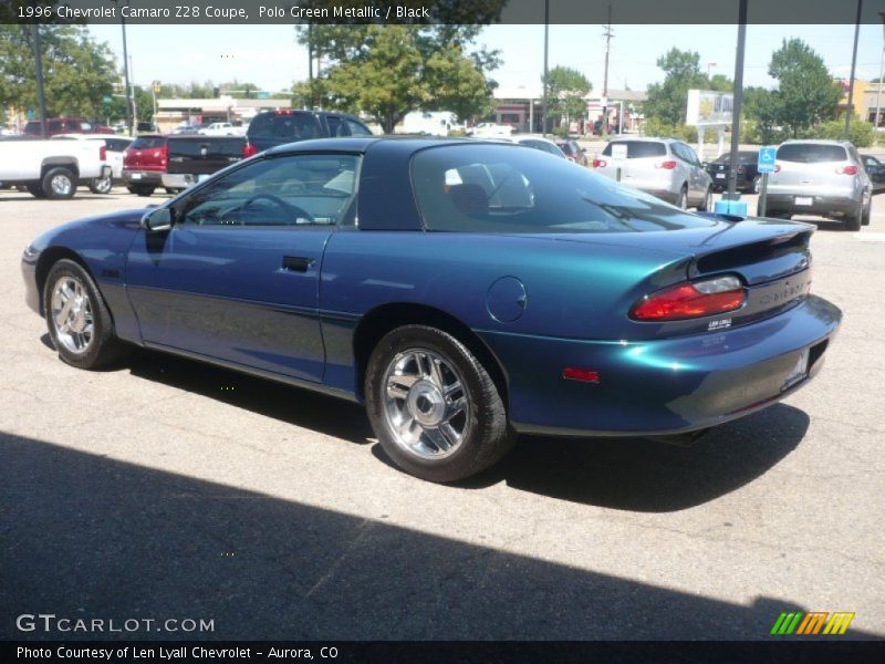  1996 Camaro Z28 Coupe Polo Green Metallic