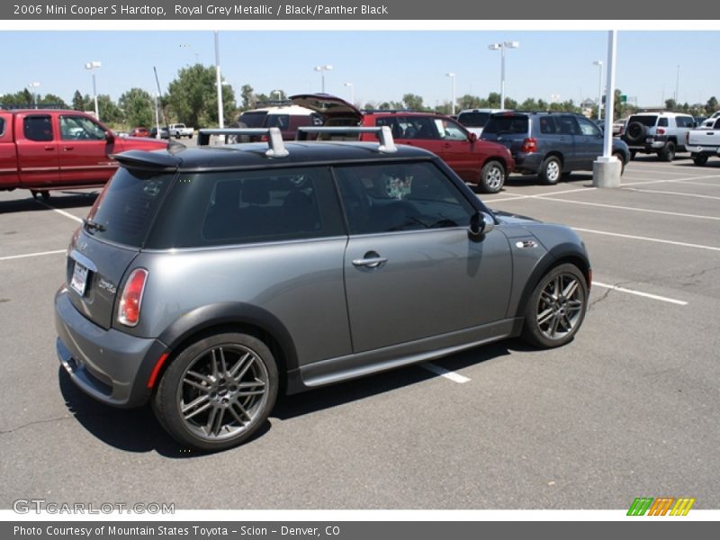 Royal Grey Metallic / Black/Panther Black 2006 Mini Cooper S Hardtop