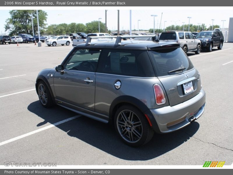 Royal Grey Metallic / Black/Panther Black 2006 Mini Cooper S Hardtop