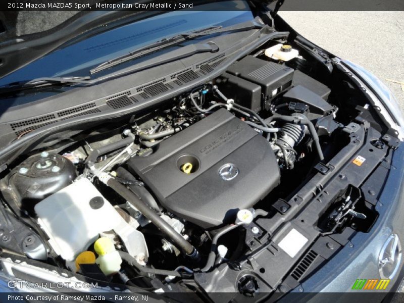  2012 MAZDA5 Sport Engine - 2.5 Liter DOHC 16-Valve VVT 4 Cylinder