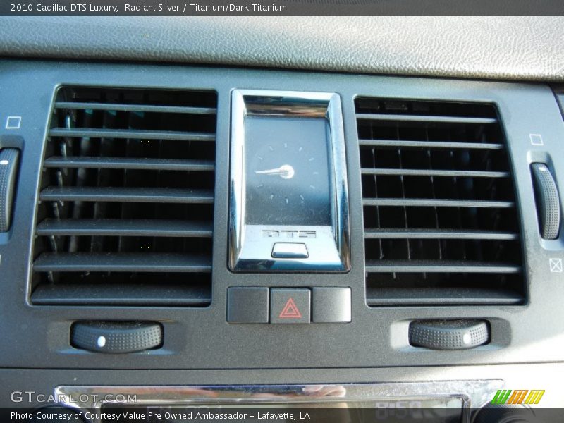 Radiant Silver / Titanium/Dark Titanium 2010 Cadillac DTS Luxury
