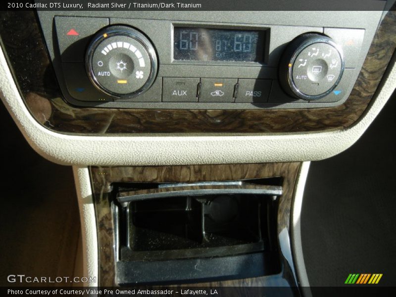 Radiant Silver / Titanium/Dark Titanium 2010 Cadillac DTS Luxury