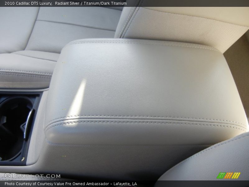 Radiant Silver / Titanium/Dark Titanium 2010 Cadillac DTS Luxury