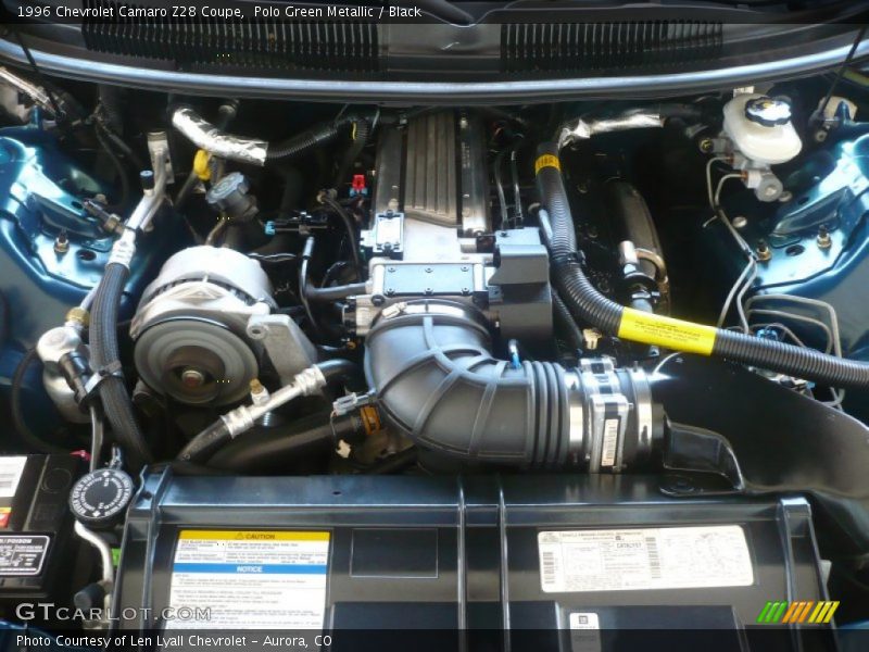  1996 Camaro Z28 Coupe Engine - 5.7 Liter OHV 16-Valve LT1 V8