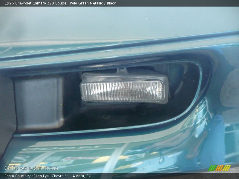 Polo Green Metallic / Black 1996 Chevrolet Camaro Z28 Coupe