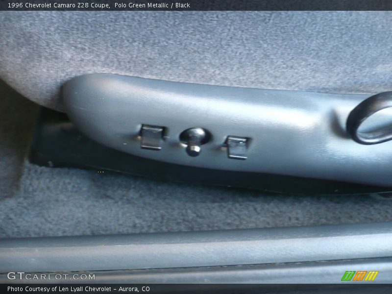 Polo Green Metallic / Black 1996 Chevrolet Camaro Z28 Coupe