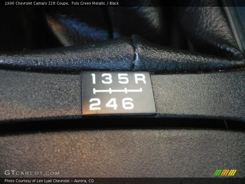  1996 Camaro Z28 Coupe 6 Speed Manual Shifter