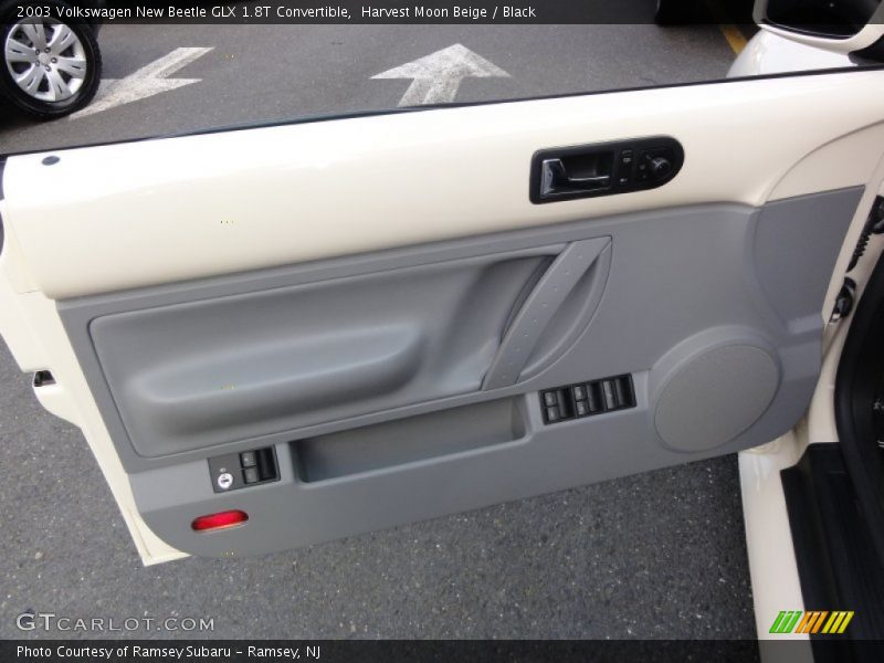 Harvest Moon Beige / Black 2003 Volkswagen New Beetle GLX 1.8T Convertible