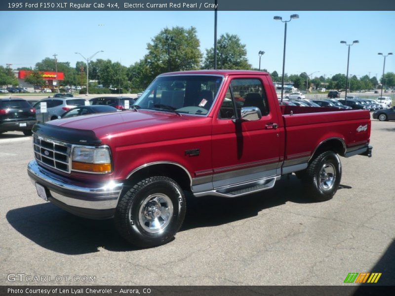 Front 3/4 View of 1995 F150 XLT Regular Cab 4x4