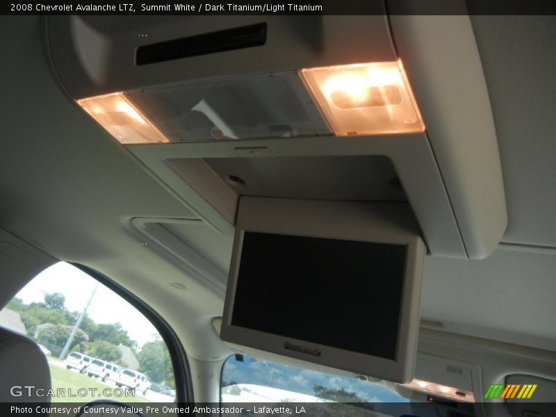 Summit White / Dark Titanium/Light Titanium 2008 Chevrolet Avalanche LTZ