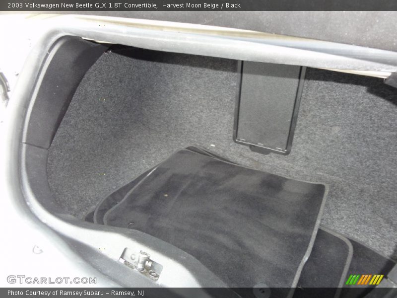Harvest Moon Beige / Black 2003 Volkswagen New Beetle GLX 1.8T Convertible