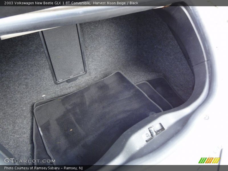 Harvest Moon Beige / Black 2003 Volkswagen New Beetle GLX 1.8T Convertible