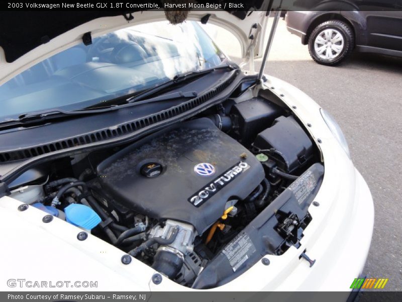  2003 New Beetle GLX 1.8T Convertible Engine - 1.8 Liter Turbocharged DOHC 20-Valve 4 Cylinder