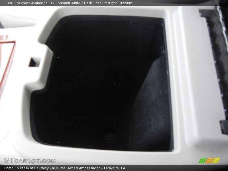 Summit White / Dark Titanium/Light Titanium 2008 Chevrolet Avalanche LTZ