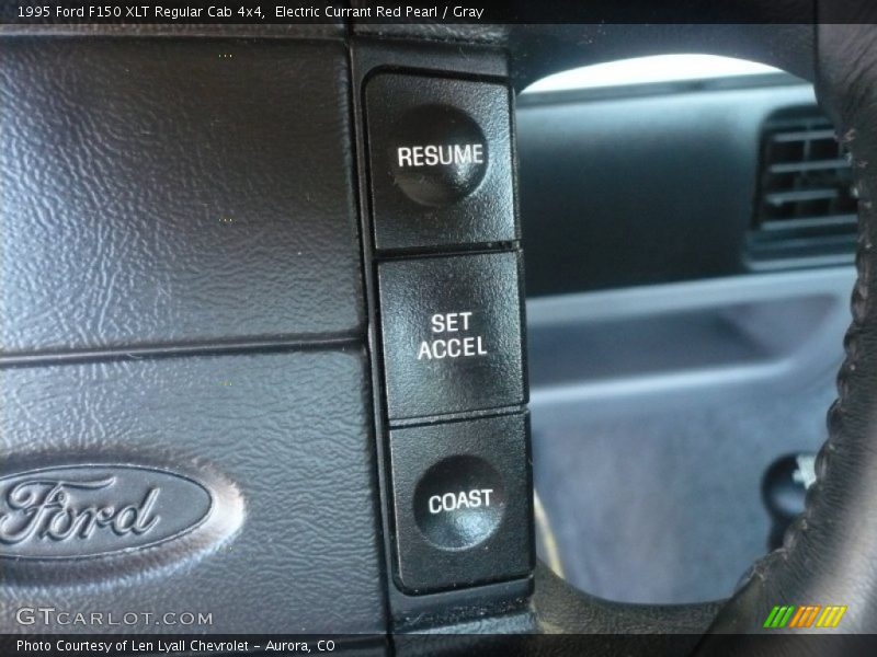 Controls of 1995 F150 XLT Regular Cab 4x4