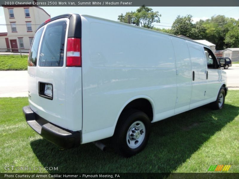 Summit White / Medium Pewter 2010 Chevrolet Express 2500 Work Van
