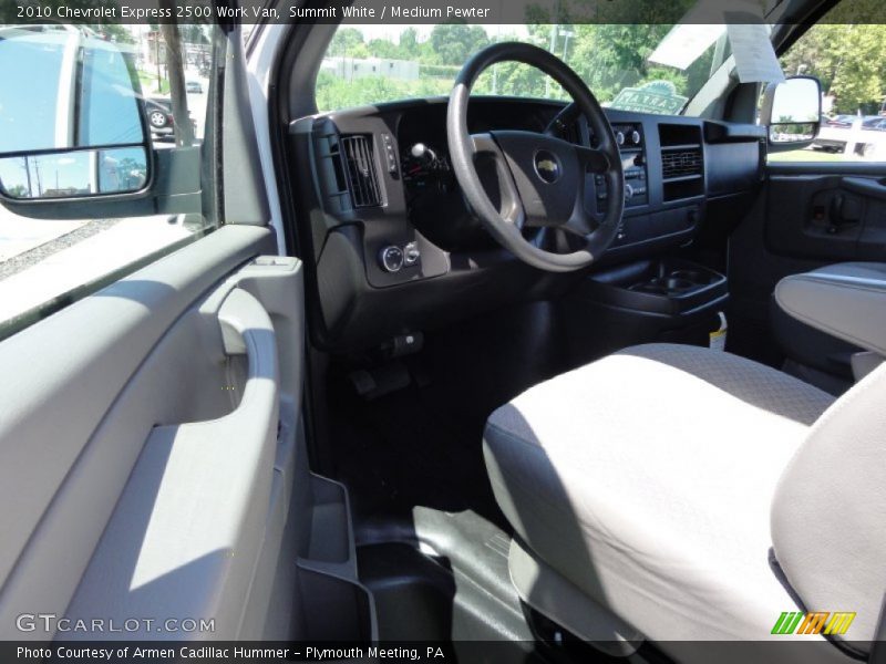 Summit White / Medium Pewter 2010 Chevrolet Express 2500 Work Van