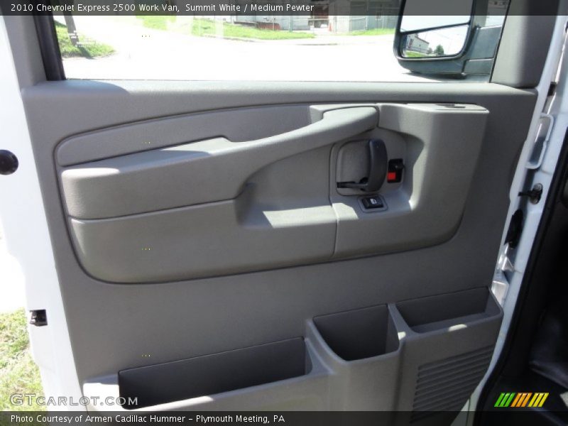 Summit White / Medium Pewter 2010 Chevrolet Express 2500 Work Van