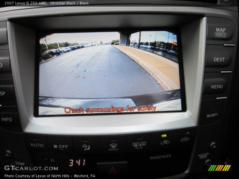 Obsidian Black / Black 2007 Lexus IS 250 AWD
