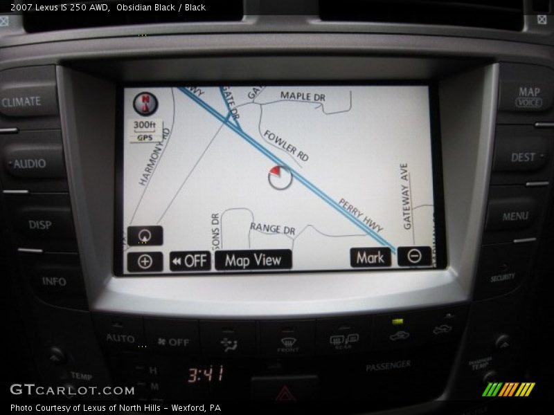 Obsidian Black / Black 2007 Lexus IS 250 AWD