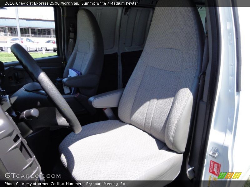 Summit White / Medium Pewter 2010 Chevrolet Express 2500 Work Van