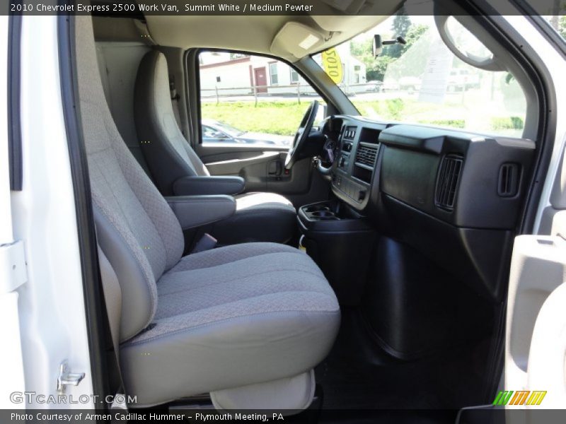 Summit White / Medium Pewter 2010 Chevrolet Express 2500 Work Van