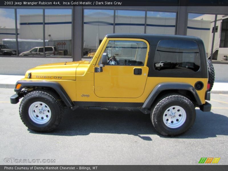  2003 Wrangler Rubicon 4x4 Inca Gold Metallic