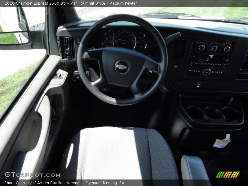 Summit White / Medium Pewter 2010 Chevrolet Express 2500 Work Van