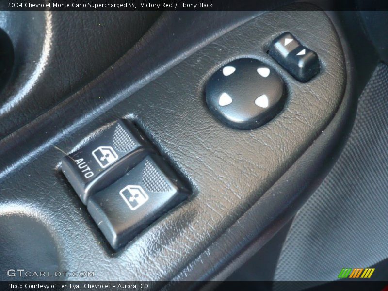 Controls of 2004 Monte Carlo Supercharged SS