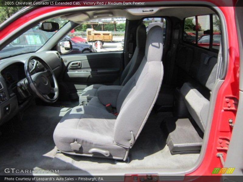  2005 Colorado LS Extended Cab Medium Dark Pewter Interior