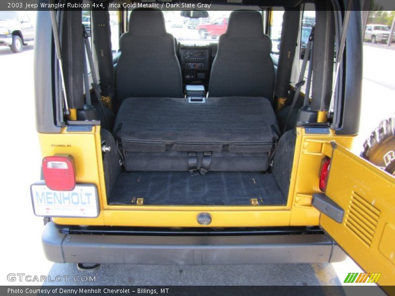  2003 Wrangler Rubicon 4x4 Trunk