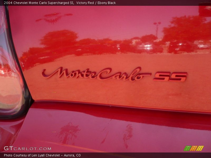  2004 Monte Carlo Supercharged SS Logo