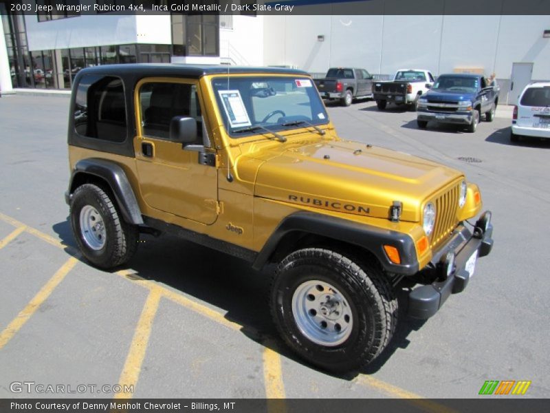 Front 3/4 View of 2003 Wrangler Rubicon 4x4